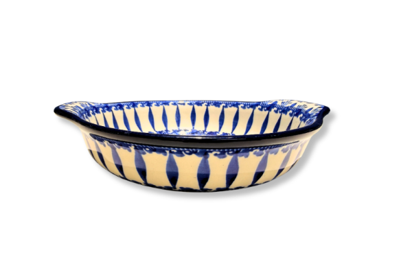 142 Bunzlau ronde schaal 3309X Bakvormen